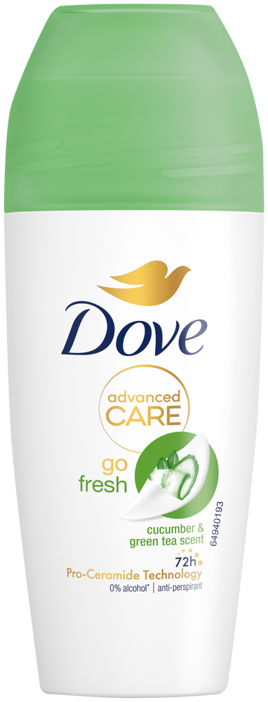 Dove Go Fresh Cucumber & Green Tea Anti-Perspirant Roll-On 50ml