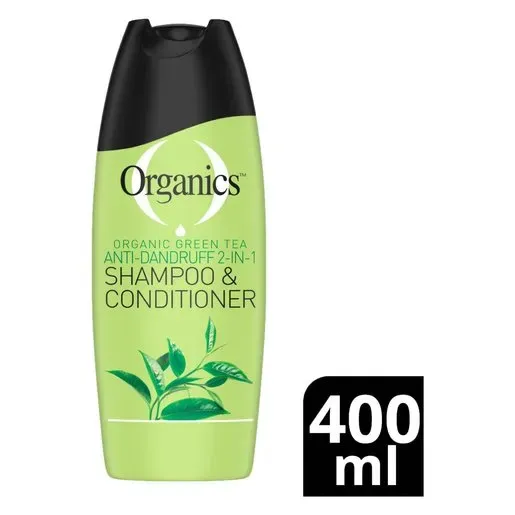 Front of Organics Anti-Dandruff 2-in-1 Shampoo & Conditioner 400 ml bottle