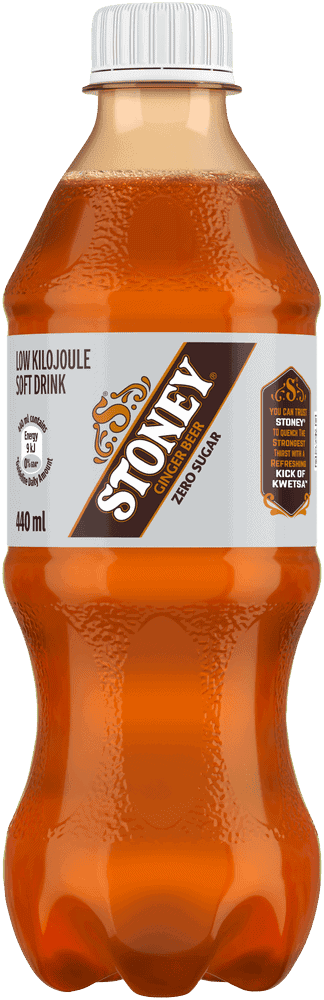 Stoney Zero Sugar Ginger Beer Soft Drink 440ml