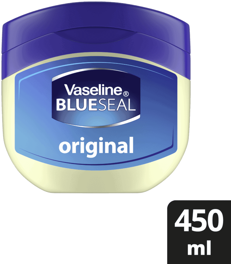 Vaseline Blue Seal Original Pure Petroleum Jelly 450ml