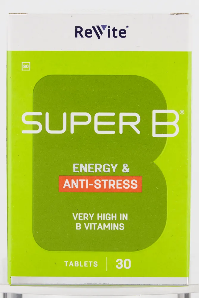 Revite Super B Energy & Anti-Stress Tablets 30pk