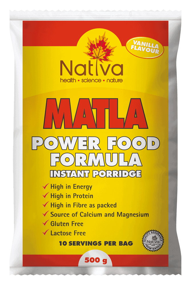 Matla Vanilla Flavour Power Food Instant Porridge 500g