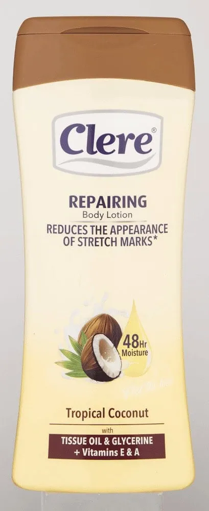 Clere Tropical Coconut Repairing Body Lotion 400ml