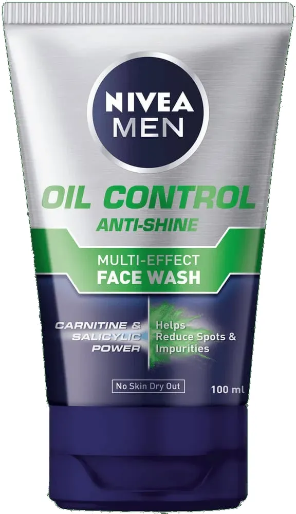 Nivea MEN Oil Control Multi-Effect Face Wash 100ml