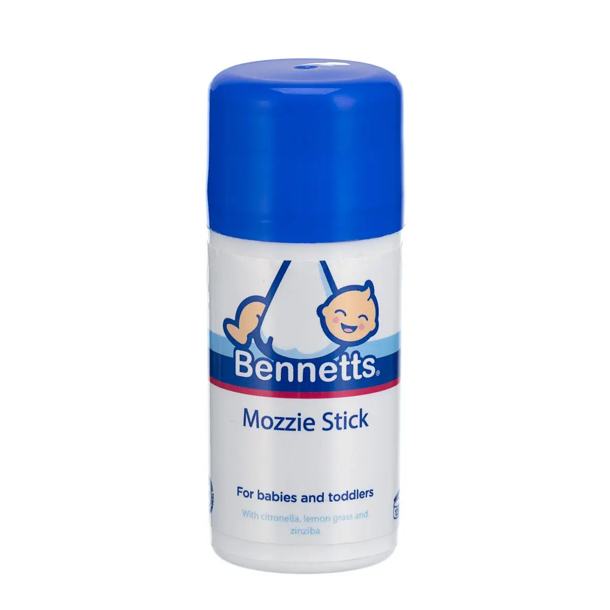 Front of Bennetts Mozzie Stick for babies and toddlers 40 ml