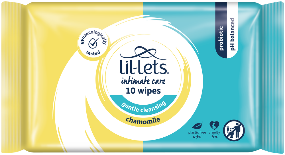 Lil-lets Intimate Care Chamomile Wipes 10pk