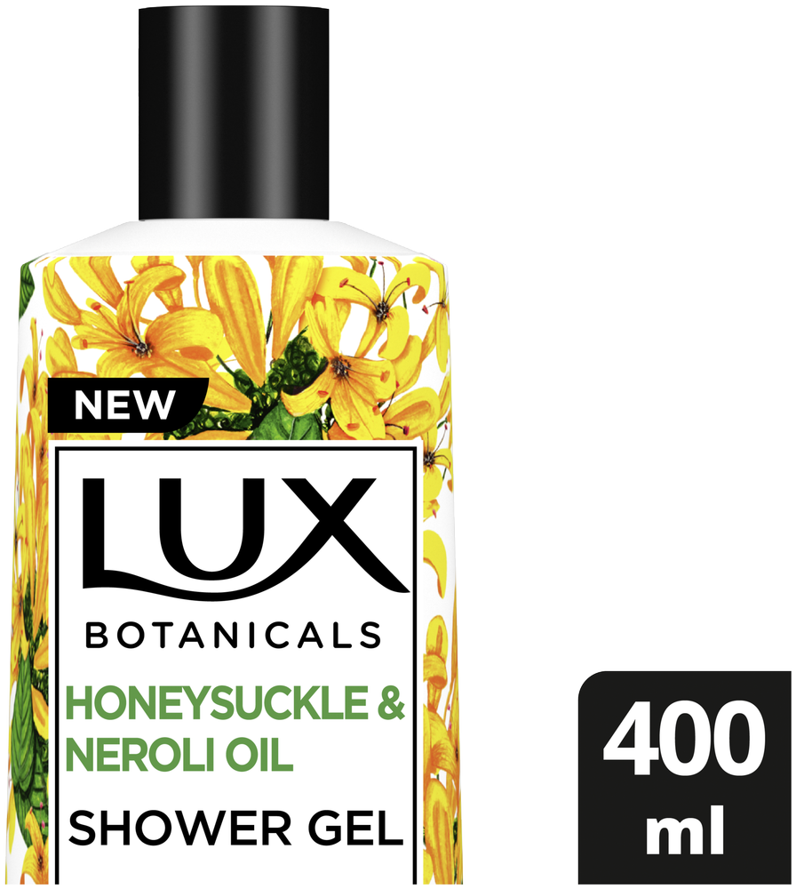 LUX Botanicals Honeysuckle and Neroli Oil Moisturizing Body Wash 400ml