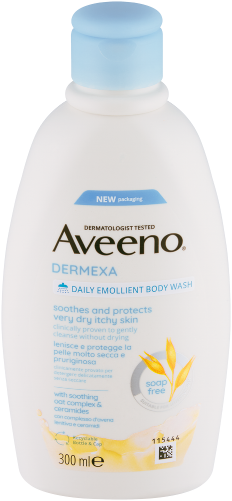 Aveeno Dermexa Daily Emollient Body Wash 300ml