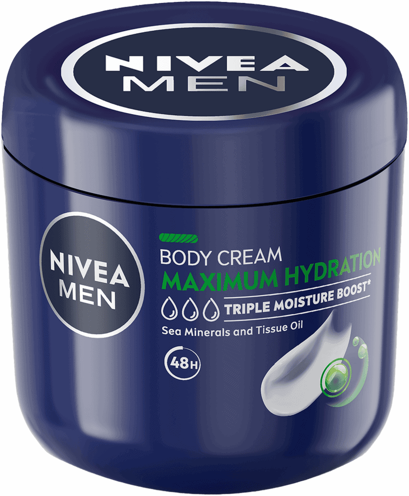 Nivea MEN Maximum Hydration Body Cream 400ml