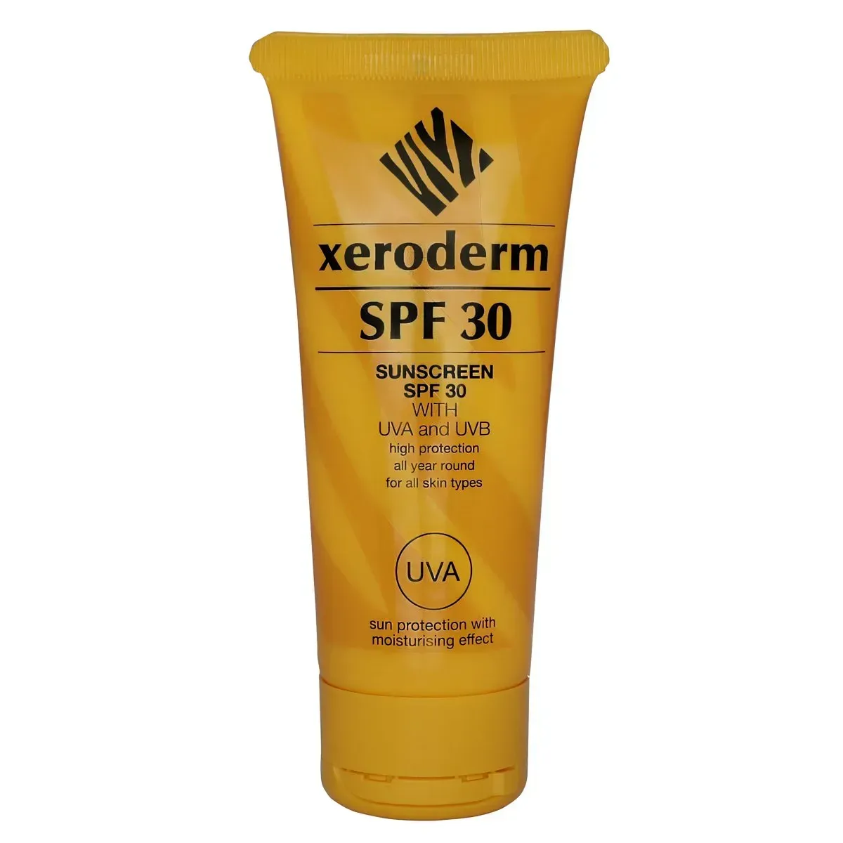 Front of Xeroderm SPF30 Sunscreen 100 ml tube