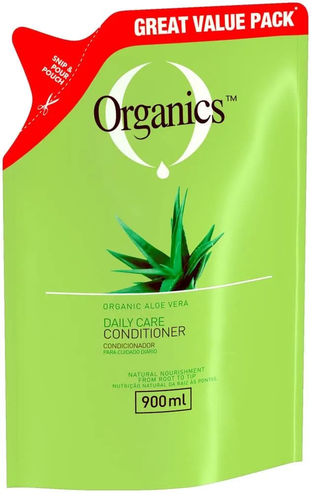 Organics Aloe Vera Daily Hair Care Conditioner Refill 900ml