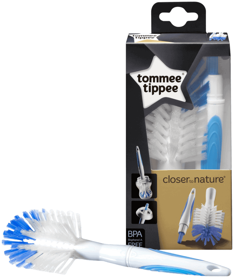 Tommee Tippee Closer to Nature 2-in-1 Baby Bottle Brush 1s
