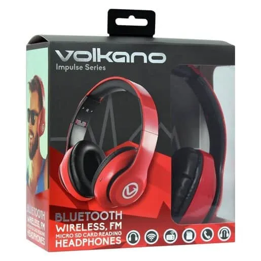 Volkano IMPULSE RED BLUETOOTH