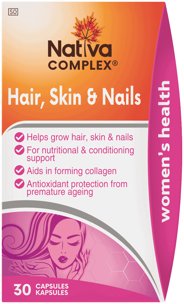 Nativa Complex Hair, Skin & Nail Capsules 30pk