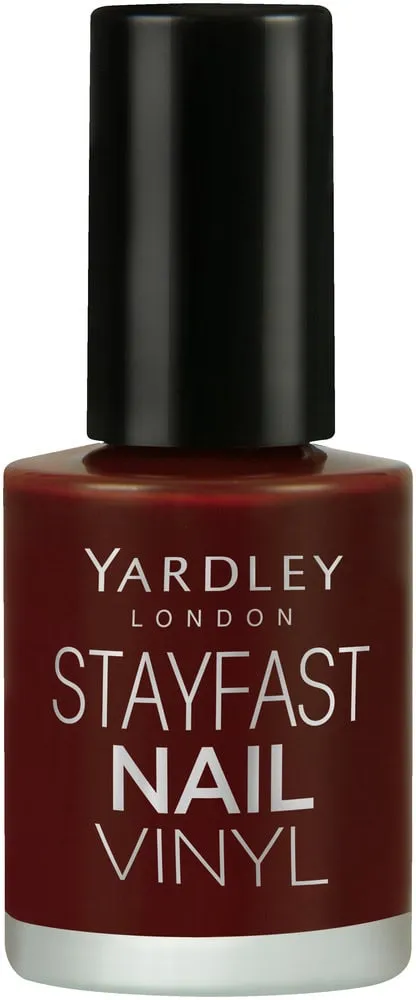 Yardley Stayfast Cranberry Nail Vinyl 10ml