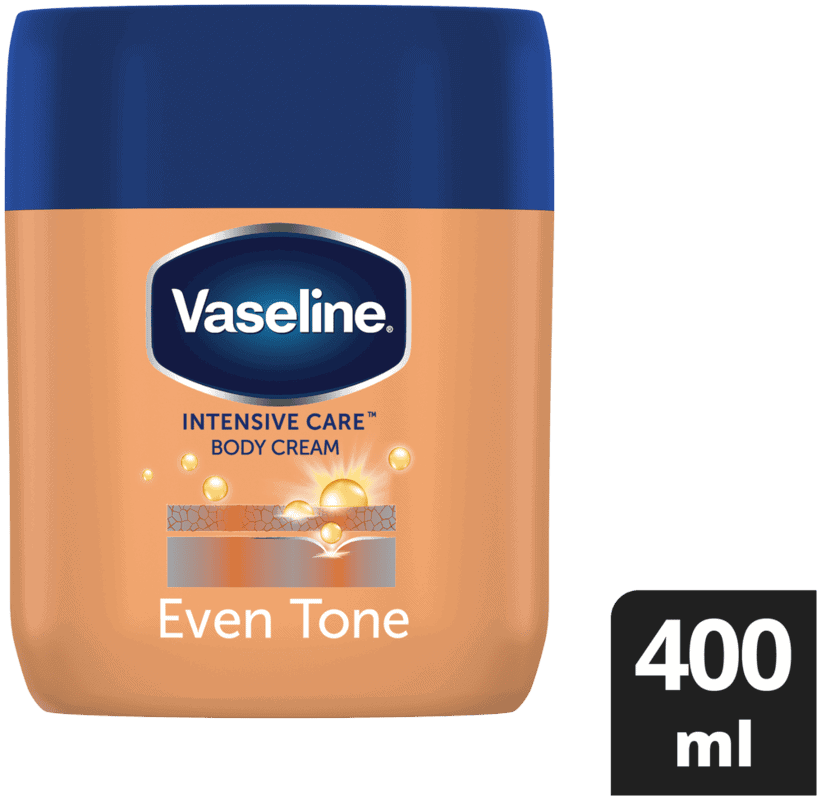 Vaseline Intensive Care Even Tone Moisturizing Body Cream 400ml