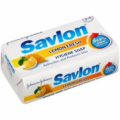 Front of Savlon Lemon Fresh Hygiene Soap bar 175 g