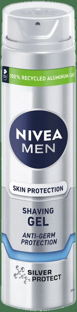 Nivea MEN Silver Protect Shaving Gel 200ml