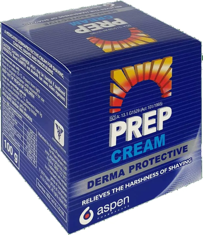 Prep Derma Protective Shaving Cream 100g