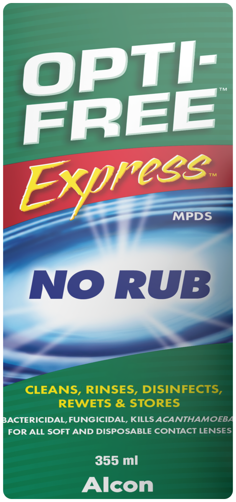 Opti-free Express No Rub Multi-Purpose Disinfecting Solution 355ml
