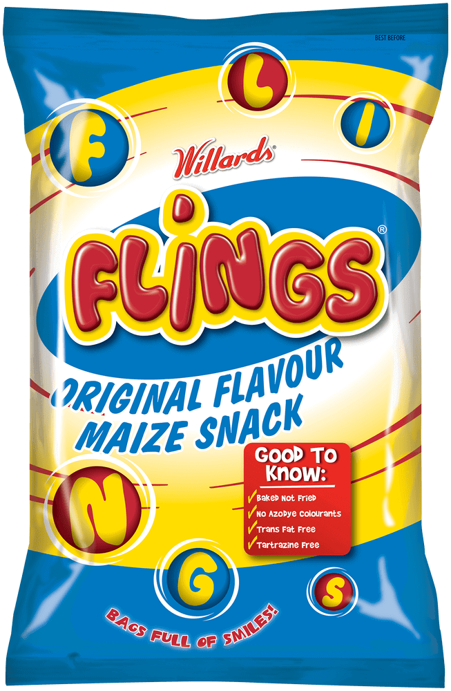 Willards Flings Original Flavour Maize Snack 12g