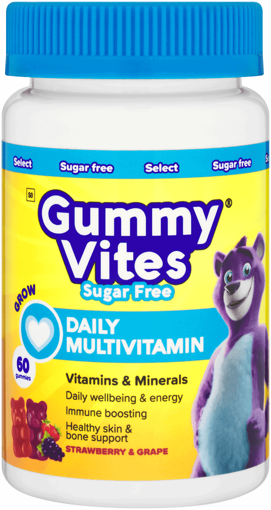 Gummy Vites Everyday Wellbeing Multivitamin Bear Shaped Gummies 60pk