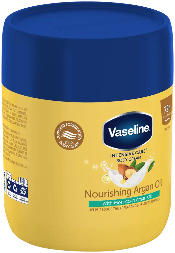 Vaseline Intensive Care Argan Oil Nourishing Body Cream 400ml