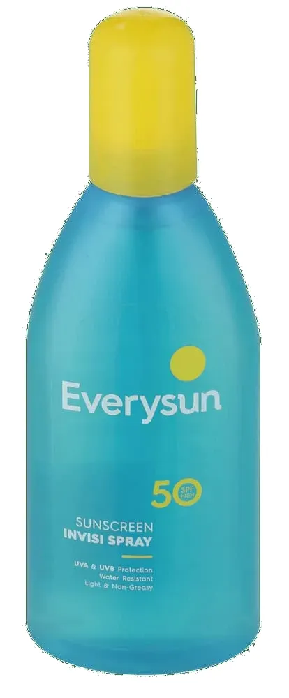 Everysun SPF50 SPF 50 Sunscreen Invisi Spray 200ml
