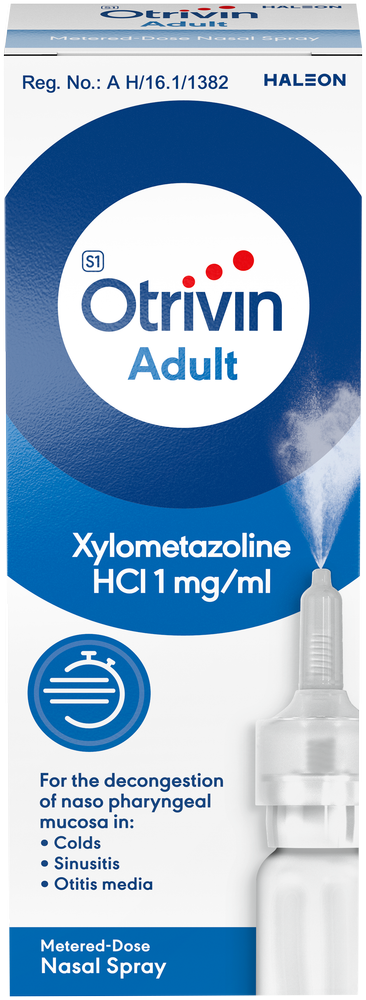 Otrivin Nasal Metered-Dose Spray for Adults 10ml