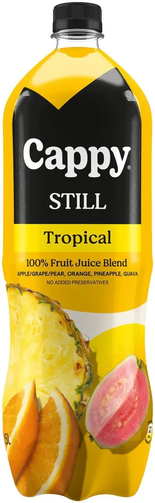 Cappy Tropical 100% Still Fruit Juice Blend 1.5L
