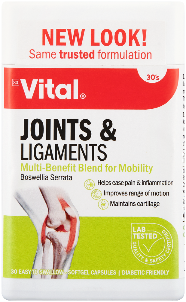 Vital Joints & Ligaments Supplement Softgel Capsules 30pk