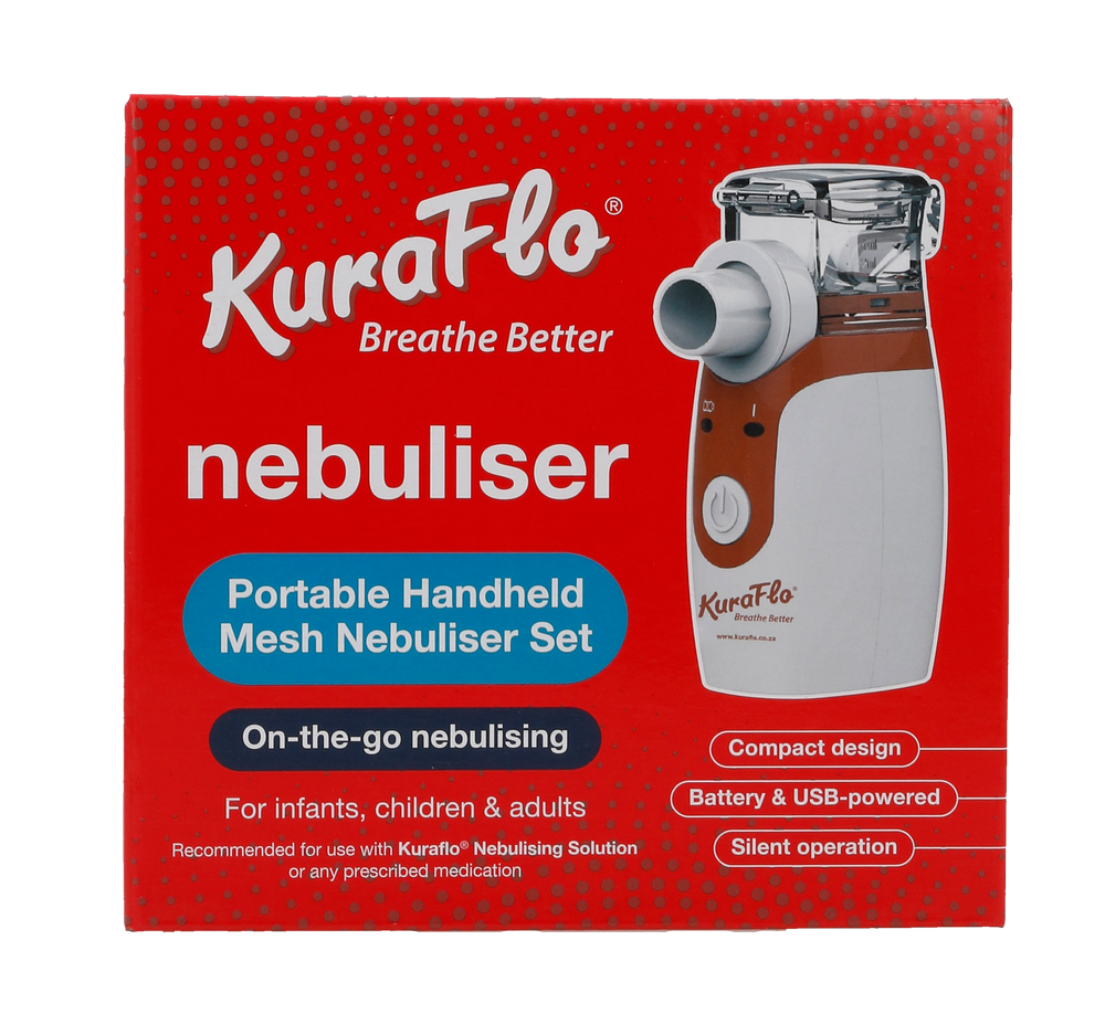 Kuraflo Portable Handheld Mesh Nebuliser Set 1s
