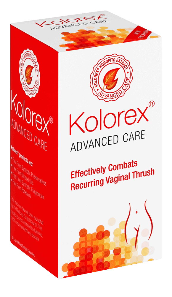 Kolorex Advanced Care Vaginal Thrush Capsules 30s