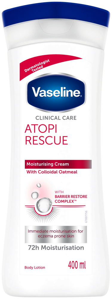 Vaseline Clinical Care Eczema Rescue Fragrance Free Body Lotion 400ml