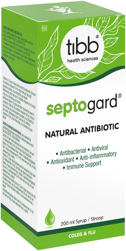 Tibb Septogard Natural Antibiotic Syrup 200ml
