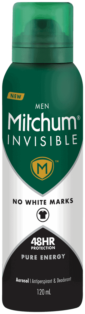 Mitchum Men Pure Energy Antiperspirant & Deodorant Aerosol 120ml