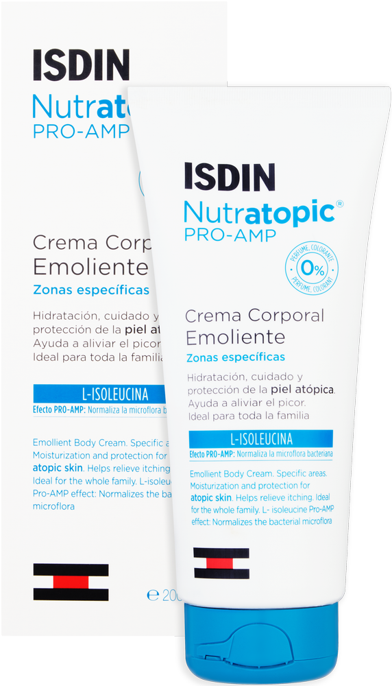 Isdin Nutratopic Pro-Amp Emollient Body Cream 200ml