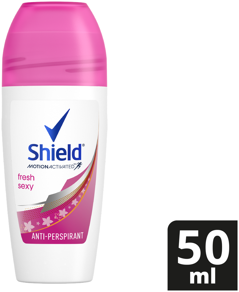 Shield Women Fresh Sexy Antiperspirant Roll-On Deodorant 50ml