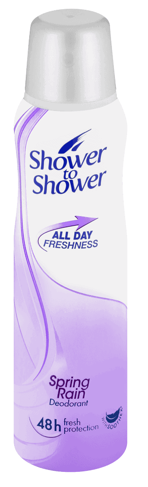 Shower To Shower Spring Rain Deodorant Body Spray 150ml