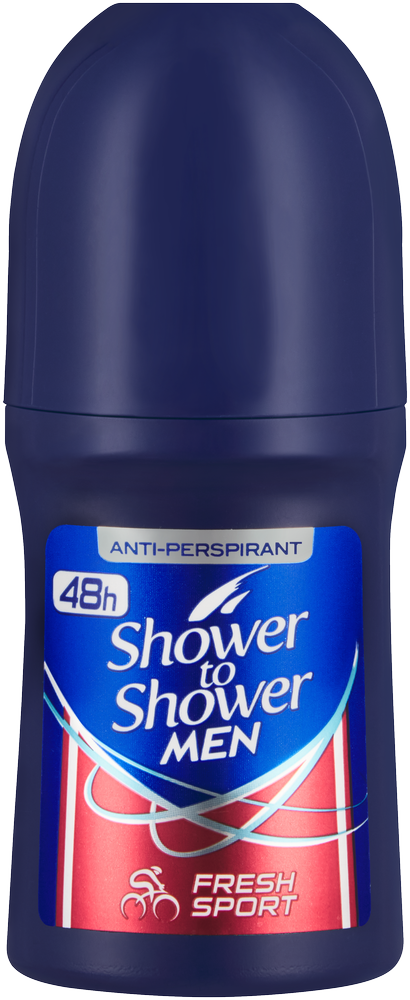 Shower To Shower Men Fresh Sport Anti-Perspirant Roll-On 50ml