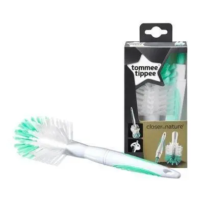 Front of Tommee Tippee Closer to Nature bottle brush retail box