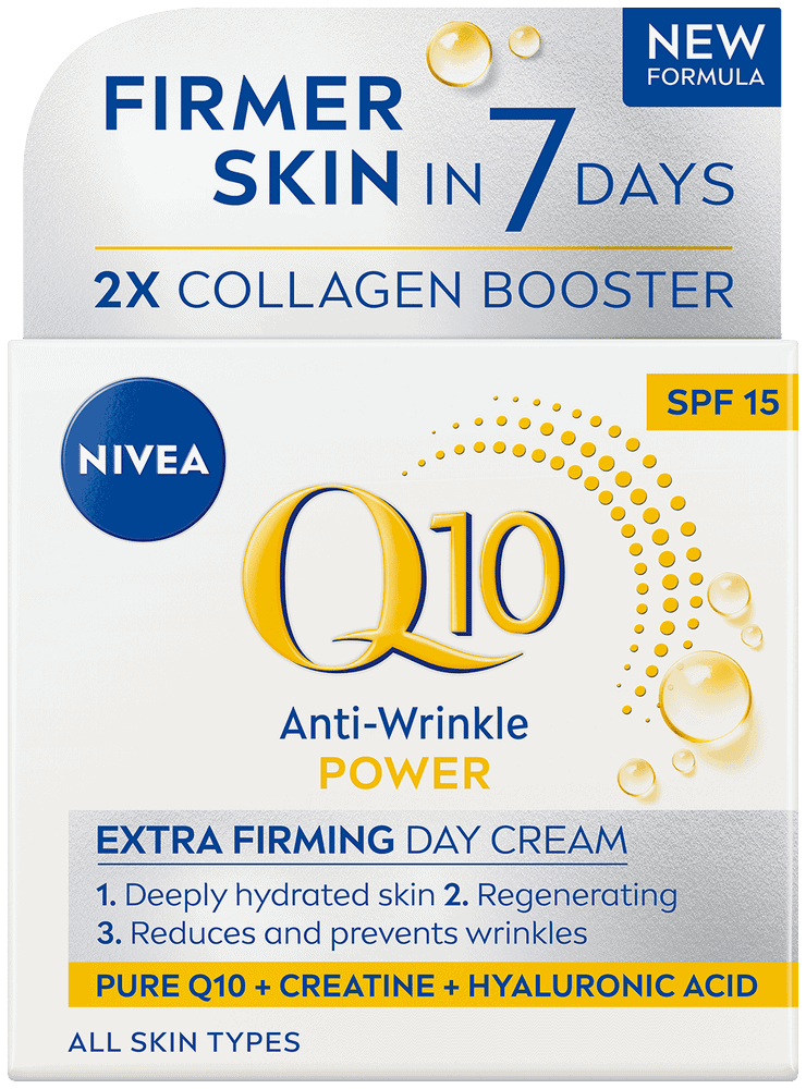 Nivea Q10 SPF 15 Anti-Wrinkle Power Extra Firming Day Cream 50ml