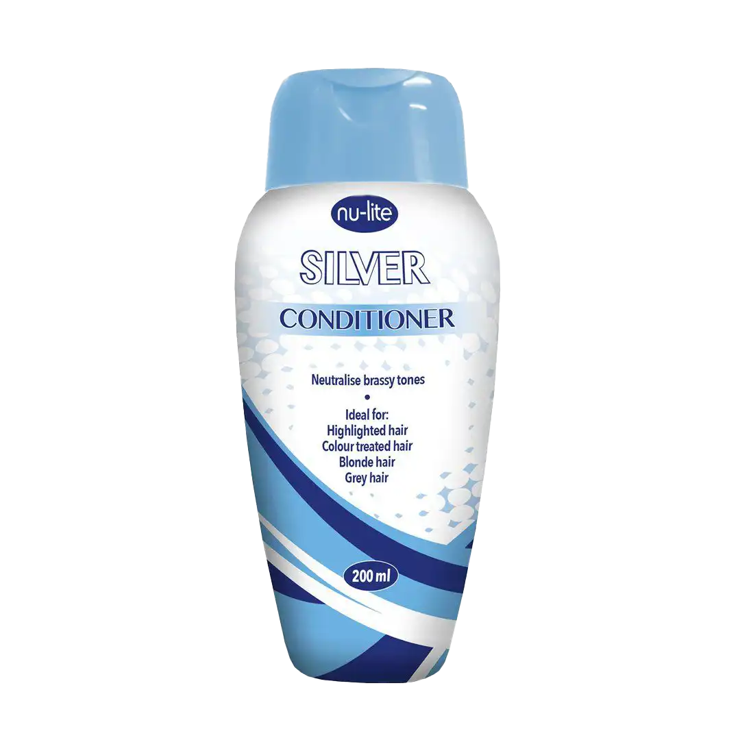 Front of Nu-Lite Silver Conditioner 200 ml bottle
