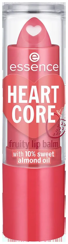 Essence 02 Sweet Strawberry Heart Core Fruity Lip Balm 3g