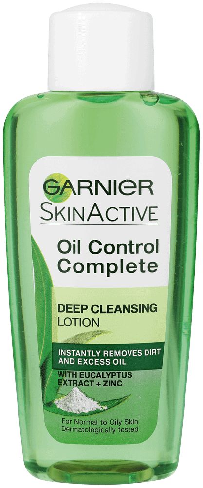 Garnier SkinActive Oil Control Complete Deep Cleansing Lotion 125ml