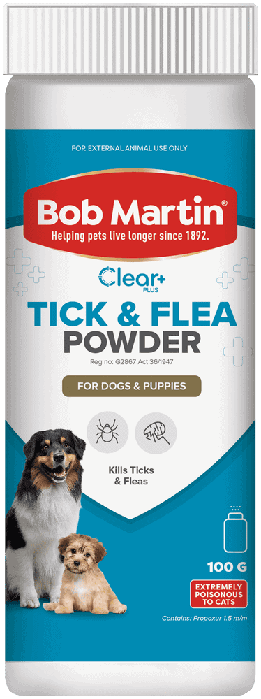 Bob MARTIN TICK & FLEA POWDER 100G