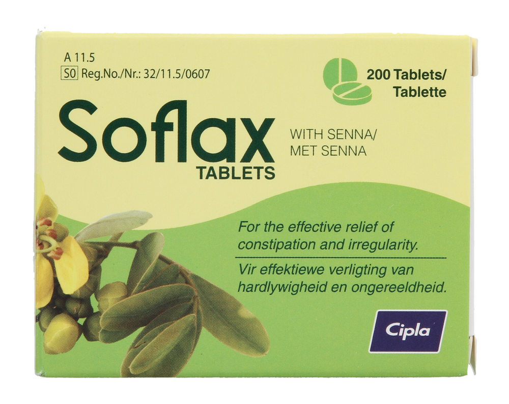Cipla Soflax Laxative Tablets with Senna 200s