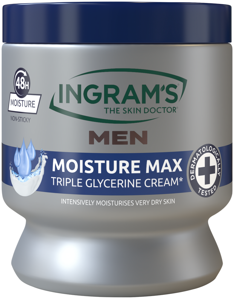 Ingram's Men Moisture Max Triple Glycerine Cream 450ml