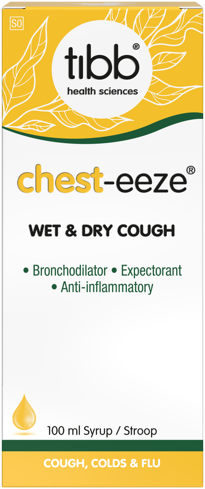 Tibb Chest-Eeze Wet & Dry Cough Syrup 100ml
