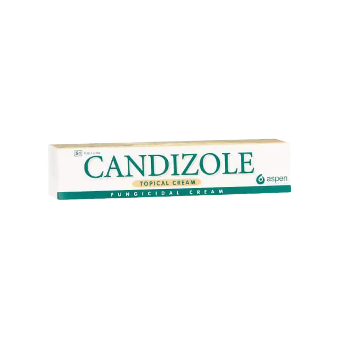 Front of Candizole Topical Cream 20g carton